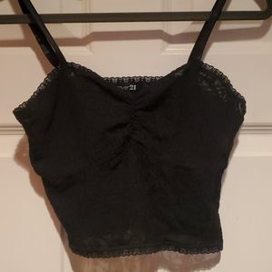 Black bralette